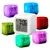 RELOJ DESPERTADOR DIGITAL CUBO LED