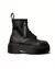 Borcegos London Stone® Ref 1969 Plataforma Negro Cuero - tienda online