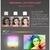Kit Streaming Vlogging para Teléfono con Trípode, Micrófono y Luz LED - electroblackmarket