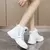 Botas femininas moda inverno à prova d'água - comprar online
