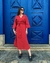 Vestido de Linho Zoe Telha - comprar online