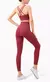 Verão novo 2 peça roupas de yoga agasalho feminino atlético cruz volta náilo - comprar online