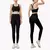Verão novo 2 peça roupas de yoga agasalho feminino atlético cruz volta náilo - loja online
