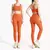 Verão novo 2 peça roupas de yoga agasalho feminino atlético cruz volta náilo - comprar online
