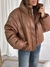 Puffer Cuerina (varios colores) - Negras Ropa