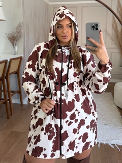 Parka Cow Print - comprar online