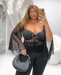 Cropped Rodeio Franja