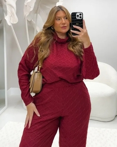Conjunto Tricot Trabalhado - comprar online