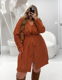 Conjunto Trench Coat e Vestido - comprar online