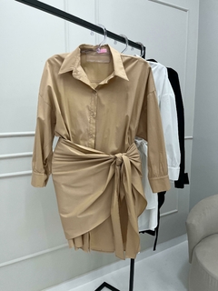 Vestido Camisa Bru - Sanches Moda Plus Size