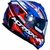 CAPACETE NORISK STRADA CIRCUIT AZUL/VERMELHO/BRANCO - Moto Street - Capacetes