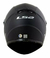 CAPACETE LS2 FF358 CLASSIC MONOCOLOR PRETO FOSCO na internet