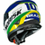 Capacete Norisk FF302 Soul Grand Prix Brasil – Branco/Azul/Amarelo - Moto Street - Capacetes