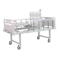 Cama Fowler Pro2 Plus Em Chapa C/grades e Rodizios - Procirurgica