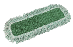 Mop Microfibra po C/franjas 83cm Velcro - Verde - Cln 0040
