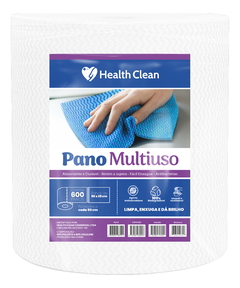 Pano de Limpeza Multiuso 28cmx50cmx300m 600 Panos - Branco