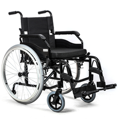 Cadeira de Rodas Pro10001 51cm Em Aluminio Ate 120kg - Procirurgica