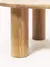 Mesa Ratona Redonda de Madera Maciza - Ivo Studio