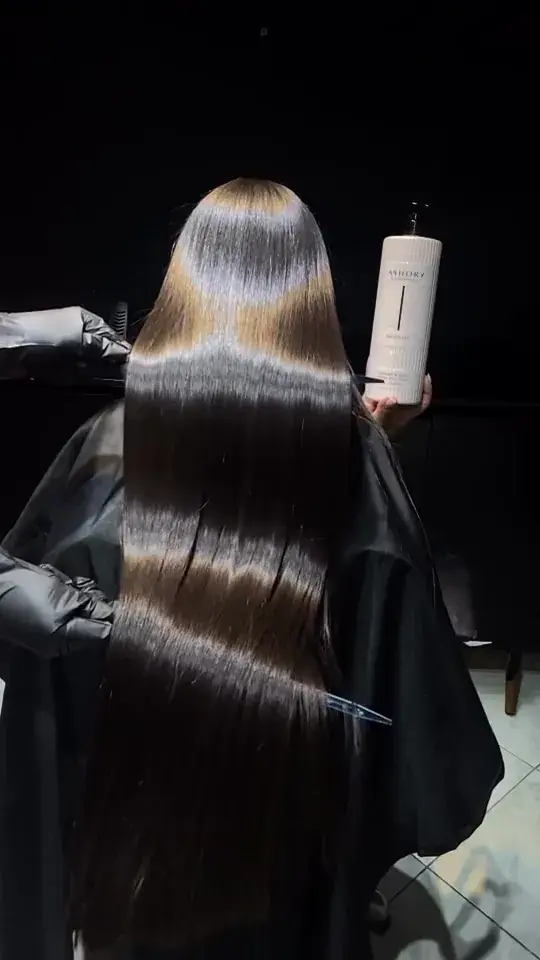 Registro real de Hair Lamination — Kamila · movimento