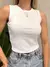 Imagem do Cropped Feminino Regata em Ribana Amanda Ref. 1329 Cor:Marrom