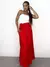 Saia Feminina Midi Envelope Mirela Ref. 1136 Tamanho:Único;Cor:Preto - comprar online