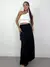 Saia Feminina Midi Envelope Mirela Ref. 1136 Tamanho:Único;Cor:Branco na internet