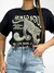 T-Shirt Feminina Estampada Boho Soul Onça Ref. 808 Tamanho:Único;Cor:Bege escuro