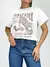 T-Shirt Feminina Estampada Boho Soul Onça Ref. 808 Tamanho:Único;Cor:Bege escuro - loja online