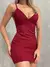 Vestido Feminino Curto em Ribana Corset de Alça Eliane Ref. 1381 Tamanho:Único;Cor:Café na internet