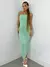 Vestido Feminino Midi em Suplex Sem Alça Plissado Catarina Ref. 1322 Tamanho:Único;Cor:Preto - comprar online