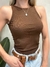 Blusa Feminina Regata em Ribana Isis Ref. 788 Cor:Verde Menta - comprar online