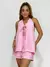 Conjunto Feminino Sensoriale Short e Blusa de Alça e Amarração Clau Ref. 1284 Tamanho:Único;Cor:Areia na internet