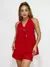 Conjunto Feminino Sensoriale Short e Blusa de Alça e Amarração Clau Ref. 1284 Tamanho:Único;Cor:Rosa claro - VIVER BELLA