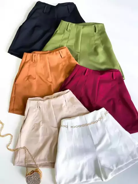 Short Feminino Alfaiataria Calita Ref. 1279