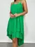 Vestido Feminino Curto em Crepe Frente Única com Babado Marise Ref. 1339 Tamanho:Único;Cor:Verde bandeira na internet