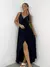 Vestido Feminino Longo em Viscolinho de Alça Transpassado Meire Ref. 1299 - comprar online