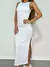 Imagem do Vestido Feminino Longo Suplex Regata Beatriz Ref. 1257 Tamanho:Único;Cor:Verde petróleo