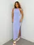 Vestido Feminino Longo Suplex Regata Beatriz Ref. 1257 Tamanho:Único;Cor:Verde menta - comprar online