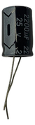 Capacitor Eletrolítico 2200uf 25v 13x20mm