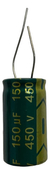 Capacitor Eletrolítico 150uf 450v 18x33mm