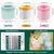 Molde de Silicone Redondo para Cubos de Gelo – Balde de Gelo DIY para Verão e Drinks Gelados - loja online