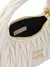 Miu Miu Bolsa hobo Miu Wander matelassê branco - Arina Privé