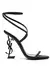 Saint Laurent Sandália Opyum com salto 110mm
