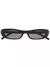 Saint Laurent Eyewear Óculos de sol oval SL 557