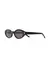 Saint Laurent Eyewear Óculos de sol oval - comprar online