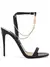 Dolce & Gabbana Sandália Keira com corrente e salto 105mm