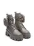 Prada Bota Moonlith de couro com detalhe de bolsa - comprar online
