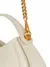 Balmain Bolsa tote Jolie Madame pequena de couro branco - loja online