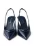Prada Scarpin slingback com logo triangular e salto 75mm na internet