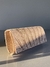 cartera de sobre con cadena rose gold - comprar online